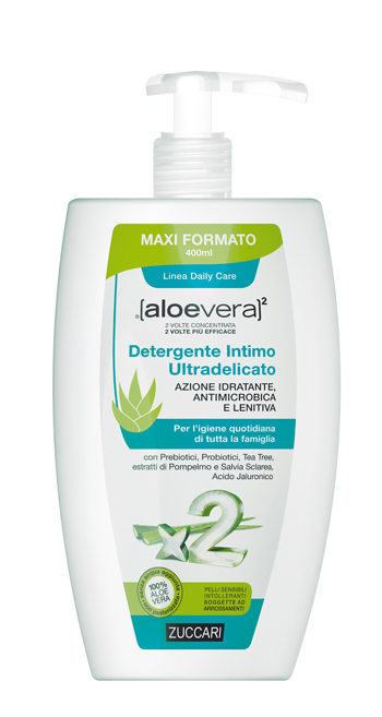 ALOEVERA2 DETERGENTE INTIMO ULTRADELICATO 400 ML - Doctor Vinz