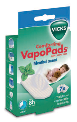 VICKS VAPOPADS MENTHOL SCENT 7 PEZZI - Doctor Vinz
