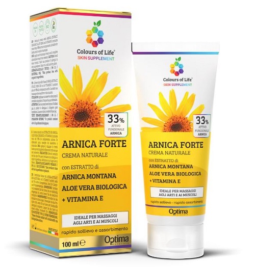 COLOURS OF LIFE SKIN SUPPLEMENT ARNICA FORTE 33% CREMA 100 ML - Doctor Vinz