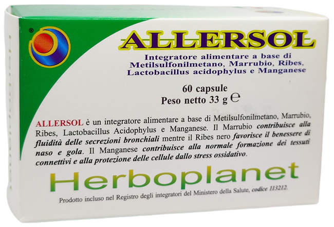 ALLERSOL 60 CAPSULE - Doctor Vinz