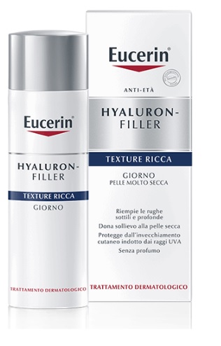 EUCERIN HYALURON-FILLER TEXTURE RICCA GIORNO 50 ML - Doctor Vinz