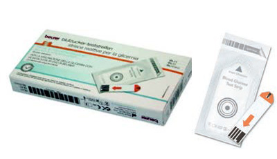 STRISCE MISURAZIONE GLICEMIA BEURER PER GLUCOMETRO GL44/GL50/GL50EVO IN FOIL 25 PEZZI - Doctor Vinz