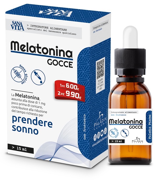 SANAVITA MELATONINA GOCCE 15 ML - Doctor Vinz