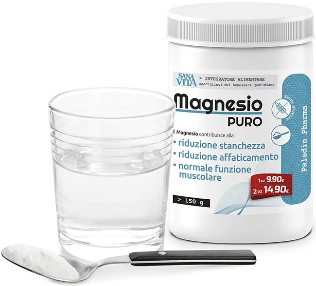SANAVITA MAGNESIO PURO 150 G - Doctor Vinz