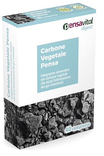 CARBONE VEGETALE PENSA 40 COMPRESSE - Doctor Vinz