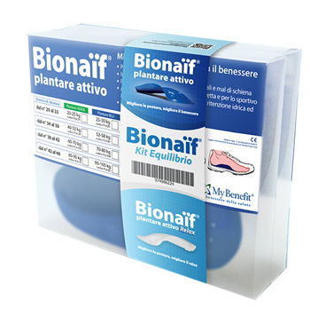 KIT EQUILIBRIO BIONAIF PLANTARE ATTIVO BLU PICCOLO DAL 34 AL 38 52-58KG - Doctor Vinz