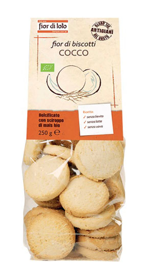 FIOR DI BISCOTTI COCCO 250 G - Doctor Vinz
