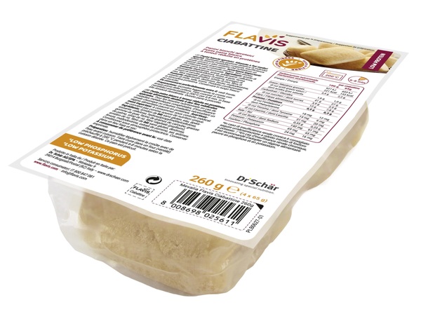 MEVALIA FLAVIS CIABATTINE APROTEICHE 260 G - Doctor Vinz