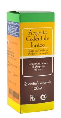 ARGENTO COLLOIDALE IONICO 40PPM CERTIFICATO SPRAY CON CONTAGOCCE 100 ML - Doctor Vinz