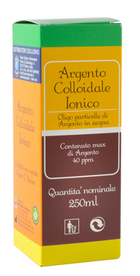 ARGENTO COLLOIDALE IONICO 40PPM CERTIFICATO 250 ML - Doctor Vinz
