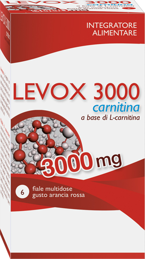 LEVOX 3000 CARNITINA 6 FLACONCINI DA 25 ML - Doctor Vinz