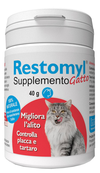 RESTOMYL SUPPLEMENTO GATTO FLACONCINO 40 G - Doctor Vinz