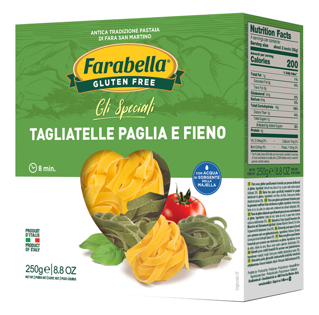 FARABELLA TAGLIATELLE PAGLIA FIENO 250 G - Doctor Vinz