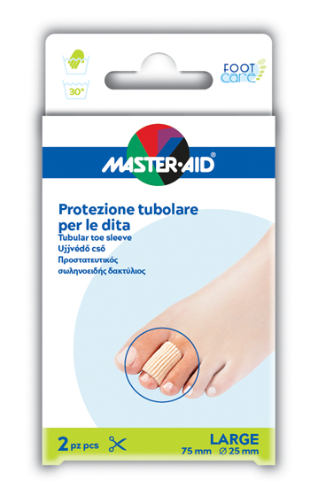 TUBO IN GEL MASTER-AID ELASTICIZZATO L 7,5 CM 2 PEZZI - Doctor Vinz