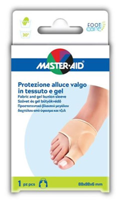 PROTEZIONE MASTER-AID IN GEL E TESSUTO PER ALLUCE VALGO 1 PEZZO - Doctor Vinz