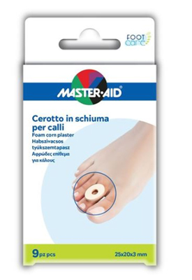 CEROTTO CALLI MASTER-AID FOOTCARE IN SCHIUMA PU 3 MM 9 PEZZI B9 - Doctor Vinz