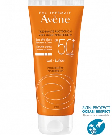 EAU THERMALE AVENE SOLARE LATTE SPF50+ 100 ML NUOVA FORMULA - Doctor Vinz