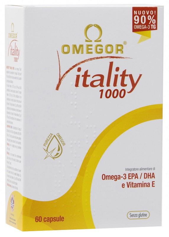 OMEGOR VITALITY 1000 60 CAPSULE MOLLI - Doctor Vinz