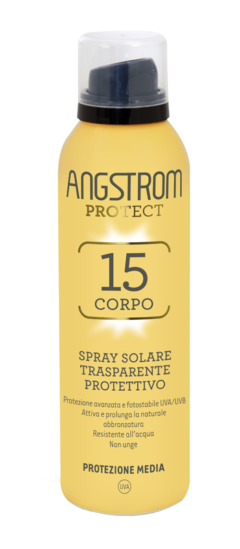 ANGSTROM PROTECT 15 CORPO SPRAY SOLARE TRASPARENTE 150 ML - Doctor Vinz
