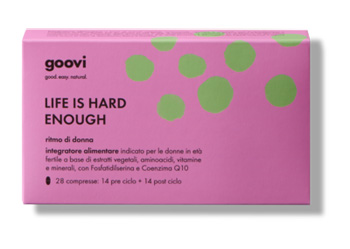 GOOVI LIFE IS HARD ENOUGH RITMO DI DONNA 28 COMPRESSE - Doctor Vinz