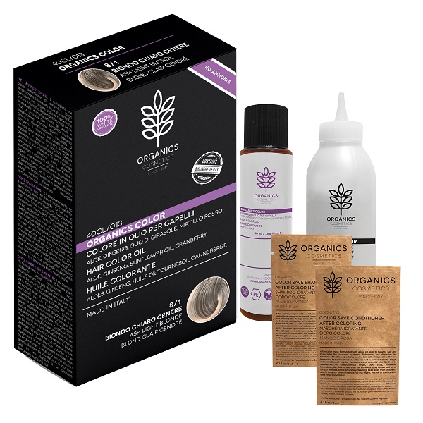 ORGANICS PHARM ORGANICS COLOR 8/1 BIONDO CHIARO CENERE - Doctor Vinz
