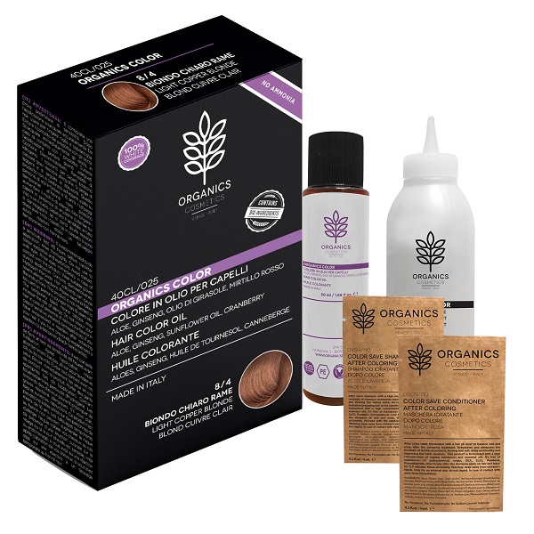 ORGANICS PHARM ORGANICS COLOR 8/4 BIONDO CHIARO RAME - Doctor Vinz