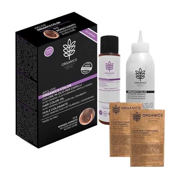 ORGANICS PHARM ORGANICS COLOR 7/3 BIONDO DORATO - Doctor Vinz