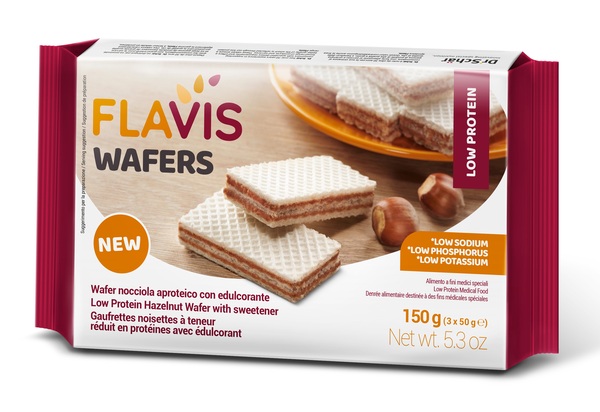 MEVALIA FLAVIS WAFER NOCCIOLA 150 G - Doctor Vinz