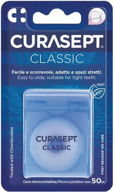 CURASEPT FLOSS CLASSIC CERATO CLOREXIDINA - Doctor Vinz