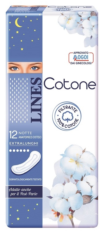 LINES COTONE NON ULTRA NOTTE DISTESI 12 PEZZI - Doctor Vinz