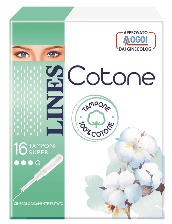 LINES COTONE TAMPONE SUPER 16 PEZZI - Doctor Vinz