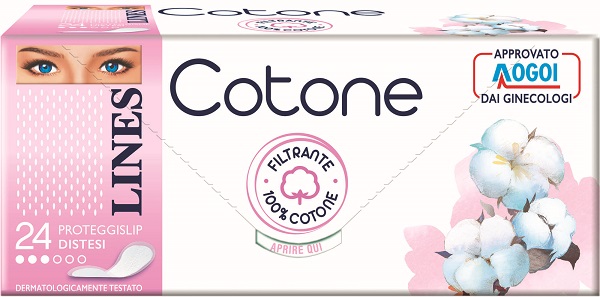 LINES COTONE PROTEGGISLIP DISTESI 24 PEZZI - Doctor Vinz