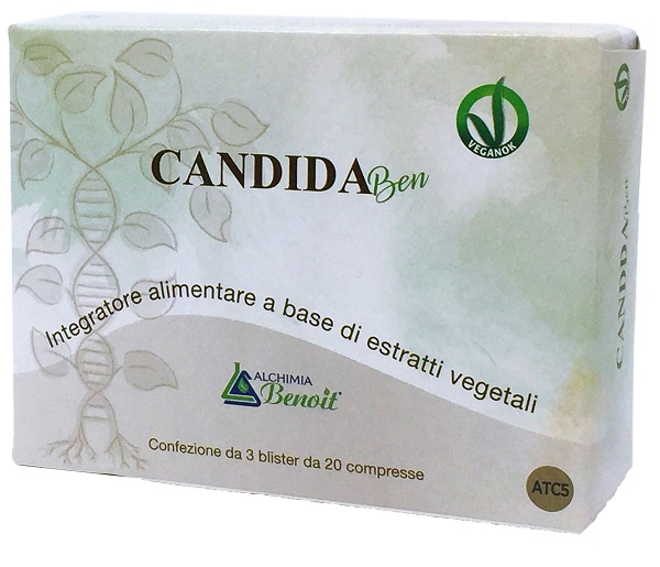 CANDIDA BEN 60 COMPRESSE - Doctor Vinz