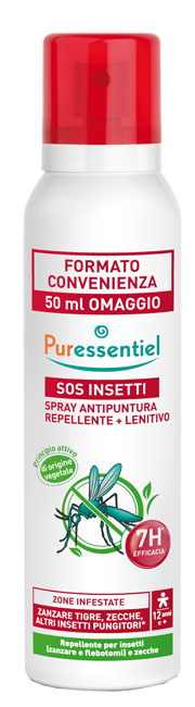 PURESSENTIEL SPRAY ANTIPUNTURA SOS INSETTI PMC 200 ML - Doctor Vinz