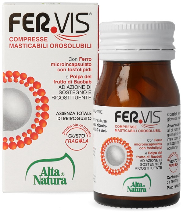 FERVIS 20 COMPRESSE MASTICABILI OROSOLUBILI - Doctor Vinz