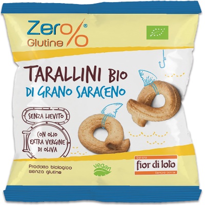 ZER% GLUTINE TARALLINI DI GRANO SARACENO 30 G - Doctor Vinz