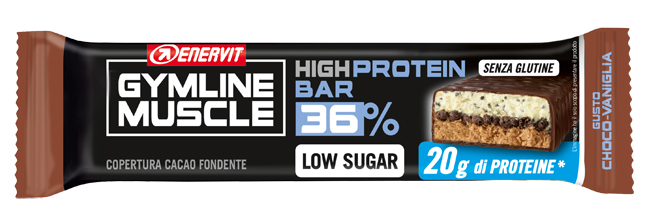 GYMLINE 20 G PROTEINBAR CHOCO/VANIGLIA 55 G - Doctor Vinz