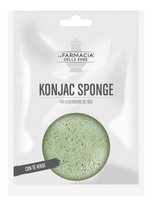 FDE KONJAC SPONGE TE' VERDE 1 PEZZO - Doctor Vinz