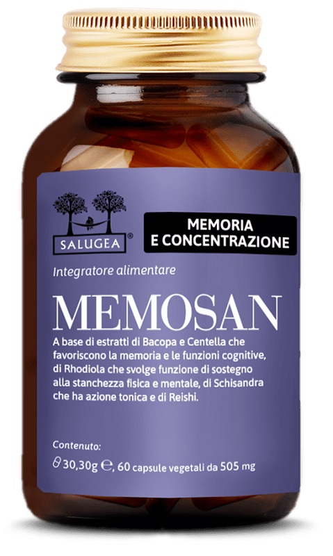 SALUGEA MEMOSAN 60 CAPSULE - Doctor Vinz