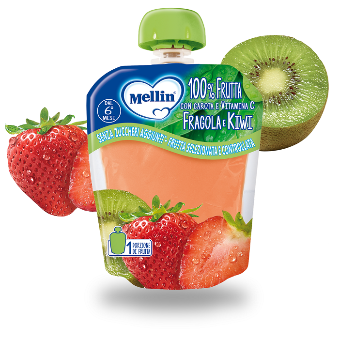MELLIN POUCH FRAGOLA KIWI 90 G - Doctor Vinz