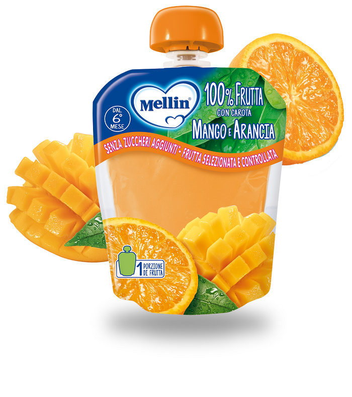 MELLIN POUCH ARANCIA MANGO 90 G - Doctor Vinz