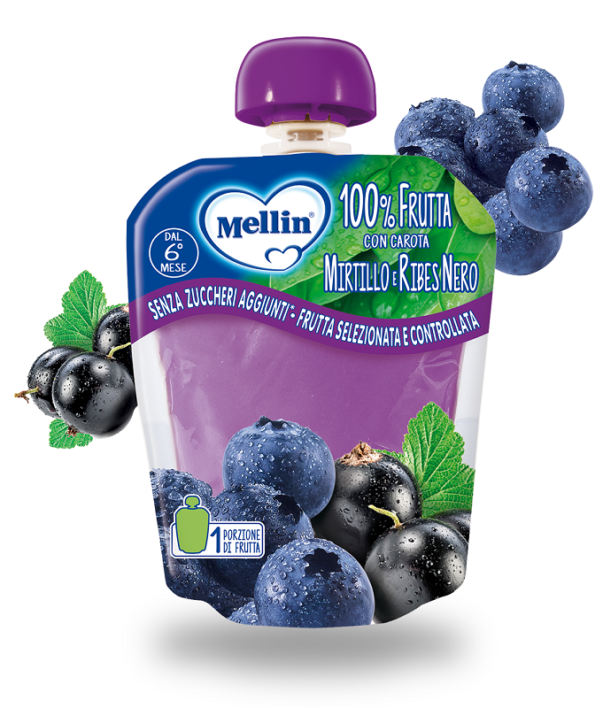 MELLIN POUCH MIRTILLO/RIBES 90 G - Doctor Vinz