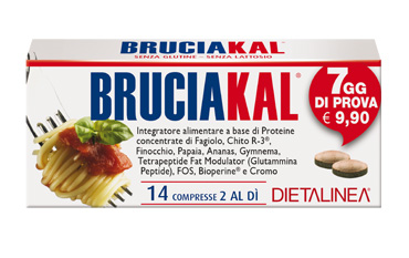 BRUCIAKAL 7 DAYS 14 COMPRESSE DIETALINEA - Doctor Vinz
