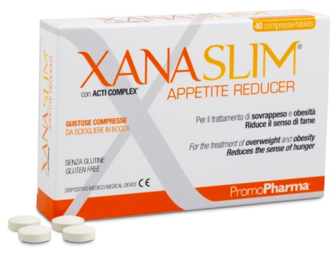 XANASLIM APPETITE REDUCER 40 COMPRESSE MASTICABILI - Doctor Vinz