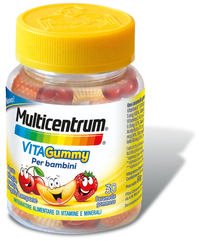 MULTICENTRUM VITAGUMMY 30 CARAMELLE GOMMOSE - Doctor Vinz