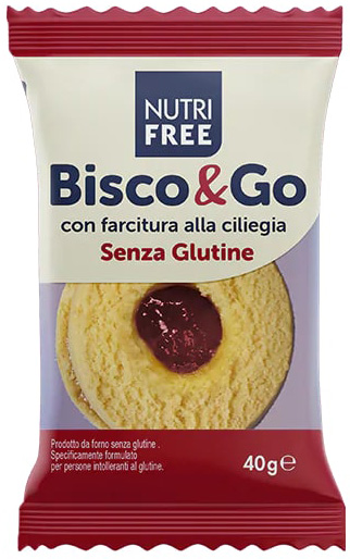 NUTRIFREE BISCO&GO CILIEGIA 40 G - Doctor Vinz