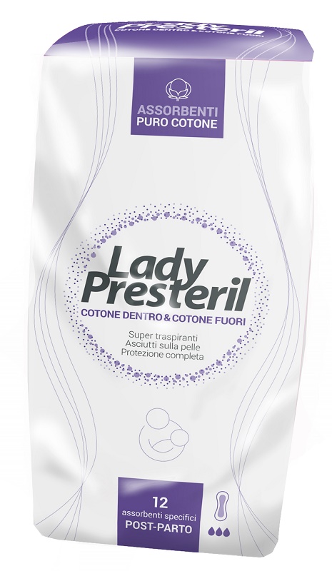LADY PRESTERIL POSTPARTO 12 PEZZI - Doctor Vinz