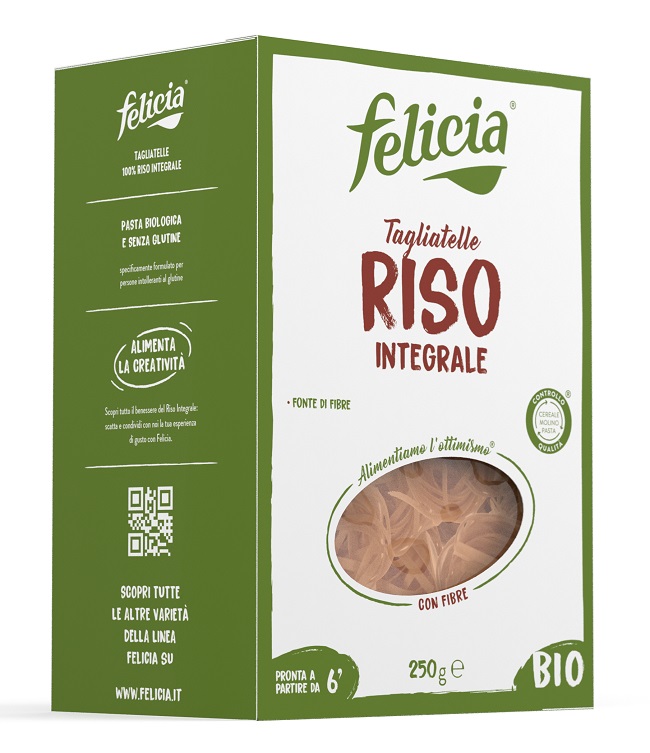 FELICIA TAGLIATELLE RISO INTEGRALE 250 G - Doctor Vinz