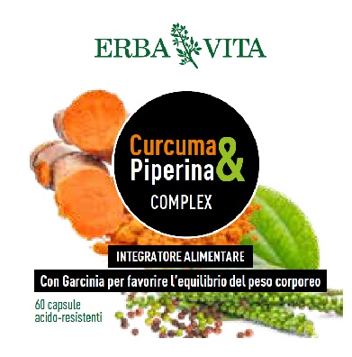 CURCUMA&PIPERINA COMPLEX 60 CAPSULE - Doctor Vinz