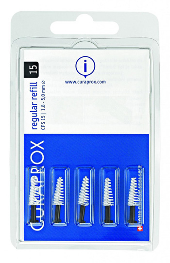 CURAPROX CPS REGULAR CPS 15 CON 5 SCOVOLINI + SUPPORTO - Doctor Vinz